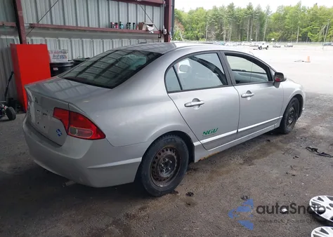 2007 Honda Civic Gx z USA, uszkodzony, nr VIN 1HGFA46547L000319